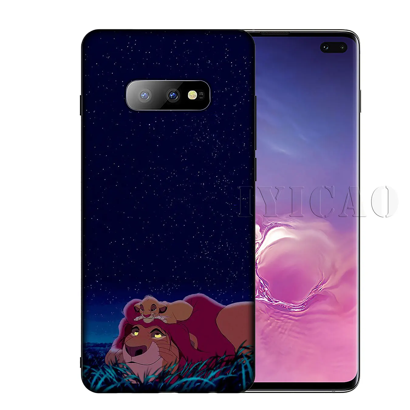 IYICAO Hakuna Matata Lion King Мягкий силиконовый чехол для телефона Samsung Galaxy S20 Ultra S10 Lite S9 S8 Plus S6