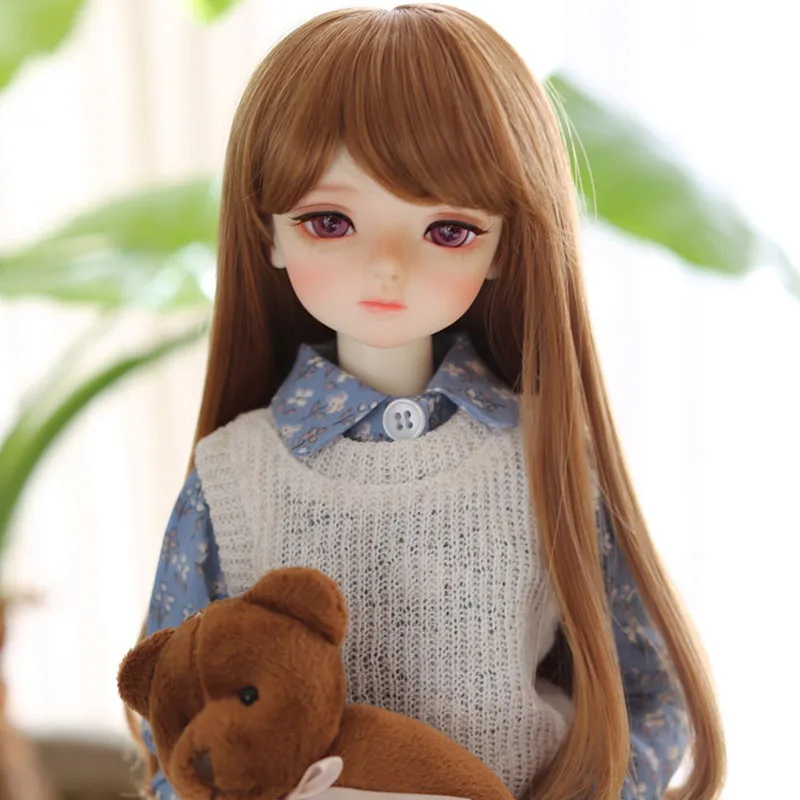 Новое поступление 1/4 BJD кукла SD модная модель HODOO резиновая с макияжем для девочки