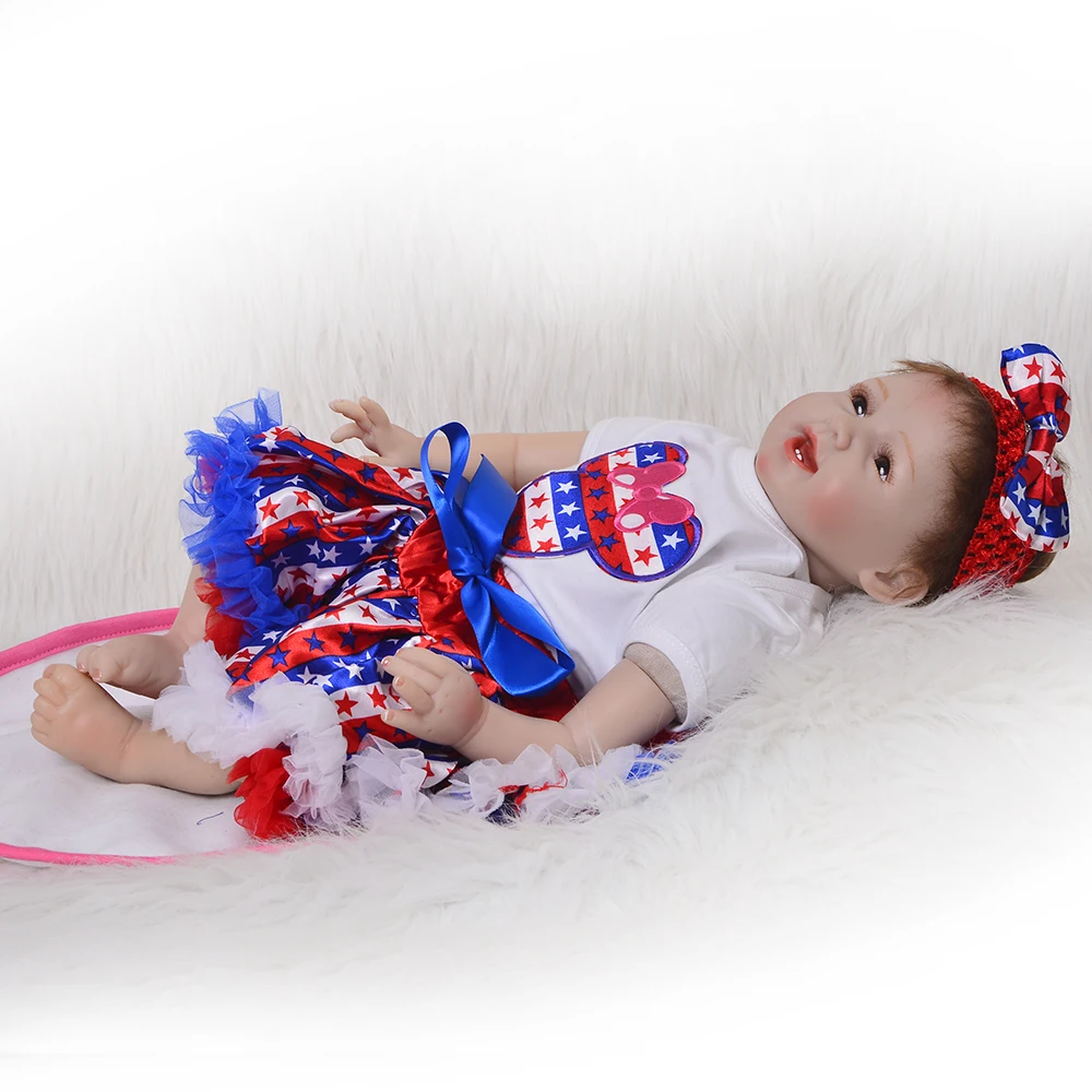 Силиконовые куклы Bebe boneca reborn 22 дюйма 55 см очаровательные Куклы bebe alive для