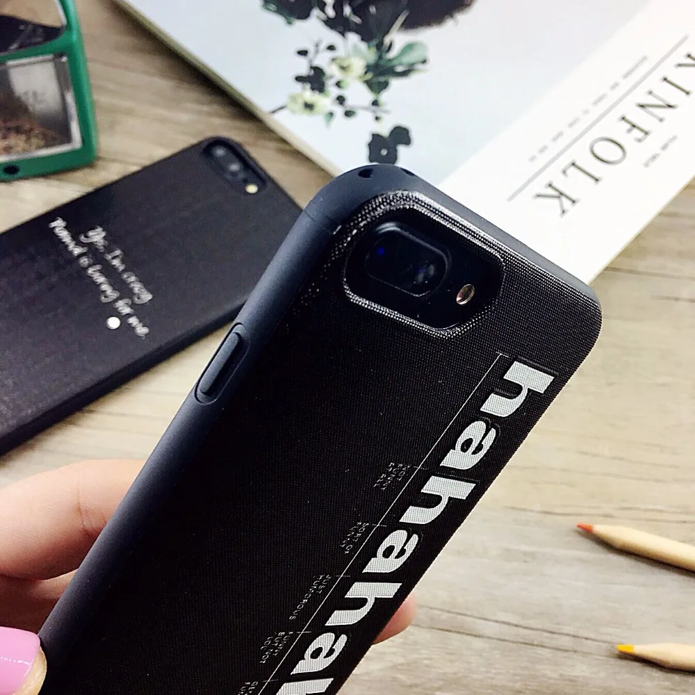 Рельефный Hahaha забавные слова из букв задняя крышка для Apple iPhone XS Max шнур веревка
