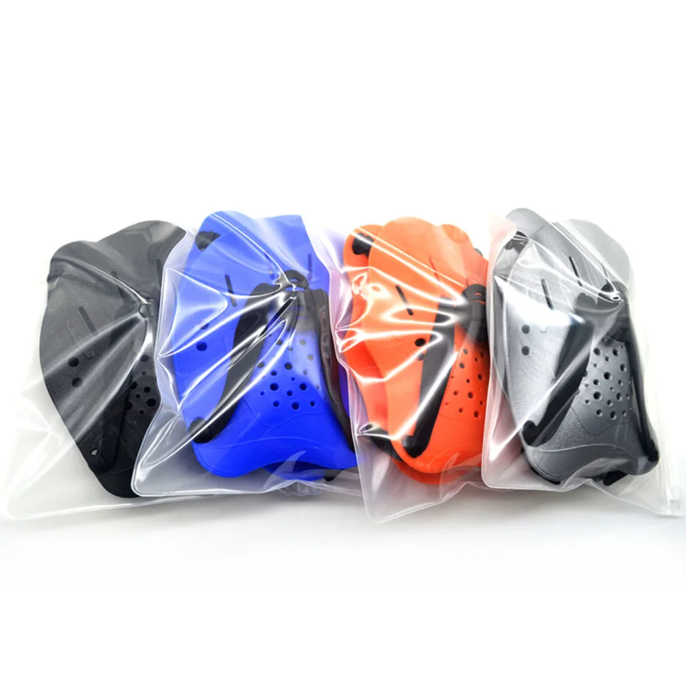 

1 Pair Swimming Paddles Training Adjustable Hand Webbed Gloves Paddle Fins for Men Women Kids Learning 13.6X19.5CM