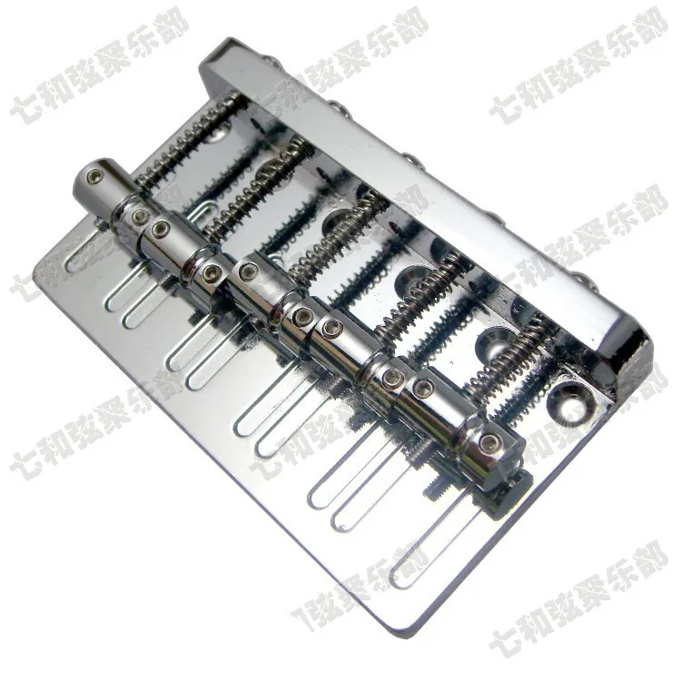 Набор серебристых железных басов электрогитарный мост 5 Басовых Струн