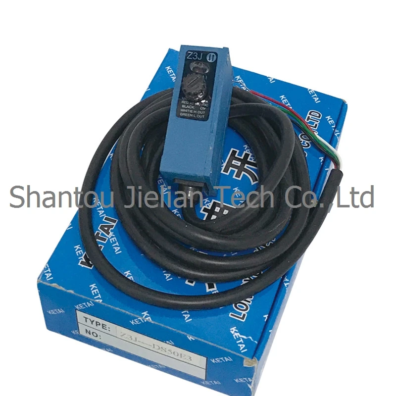 DC12 24V KETAI фотоэлектрический датчик/датчик цветного кода Z3J DS50E3|Детали и аксессуары