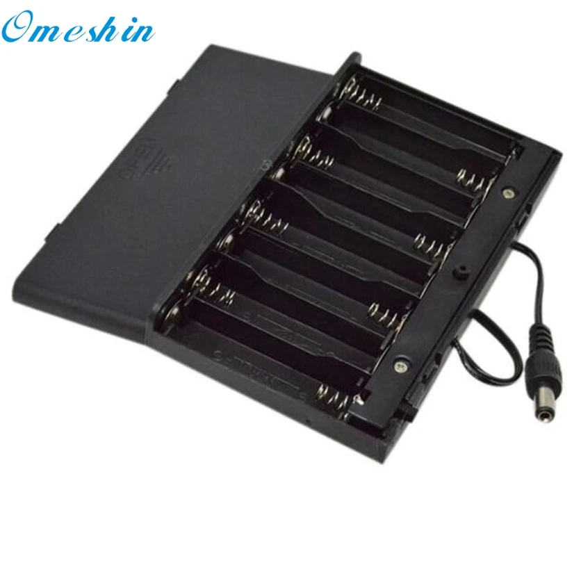 Только для России сделай сам 12 В 8 шт. держатель батарейки AA чехол с