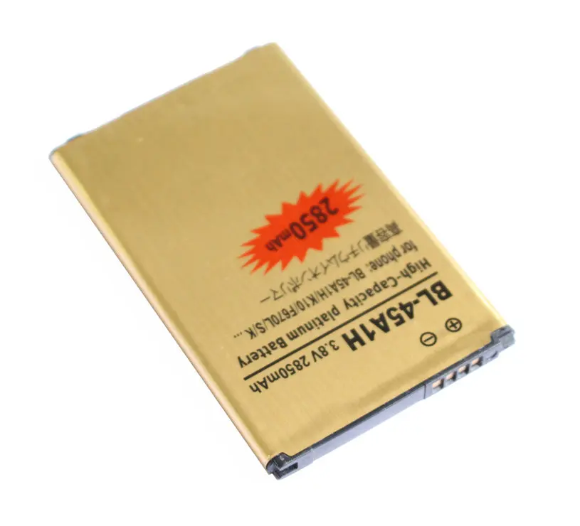 Ciszean 2850 мА/ч BL 45A1H BL45A1H золотистый сменный аккумулятор + Универсальный Зарядное