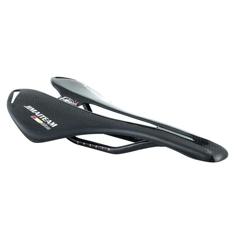 Седло для горного велосипеда из углеродного волокна 3K глянцевое/матовое 110 г|road