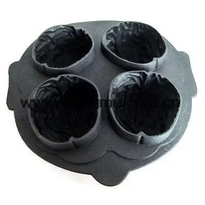 Ледозамерзающий кубик Силиконовый поднос инструмент форма для мозгов вечерние