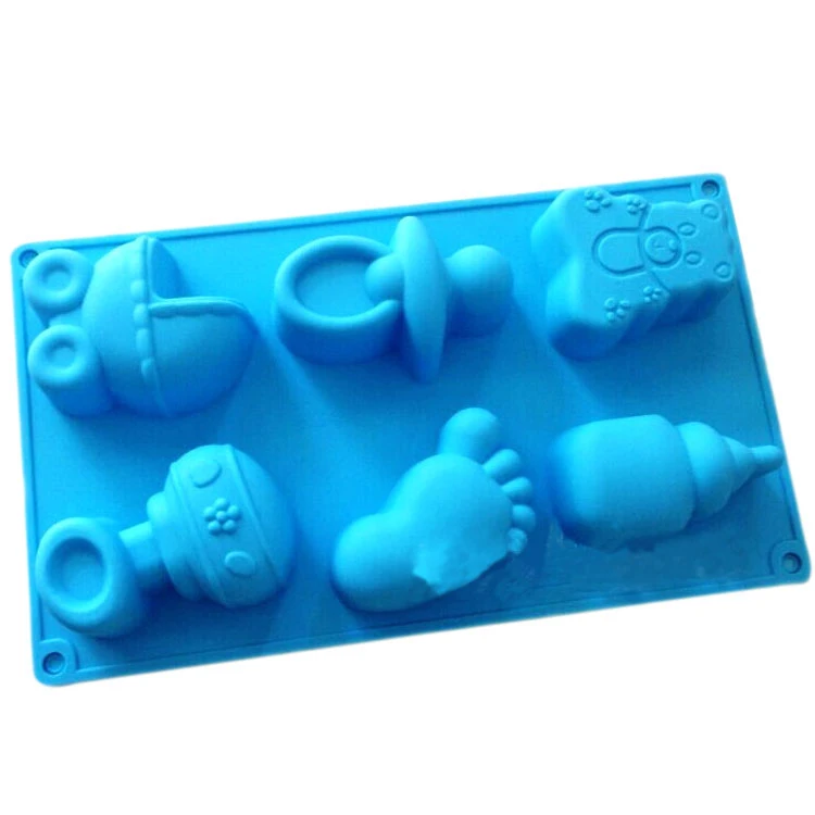 С возможностью креативного самостоятельного выбора между 6 чашек торта силикона