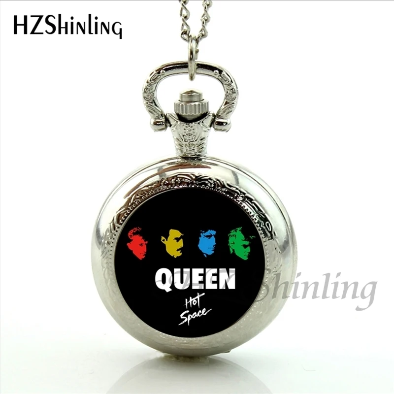 Классическая Роскошная металлическая рок группа Queen богемные карманные часы