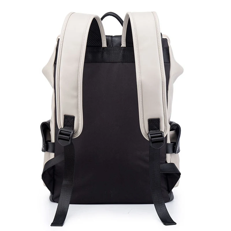 Модные сумки мужской кожаный рюкзак дорожный студенческий подростковый Mochila Escolar