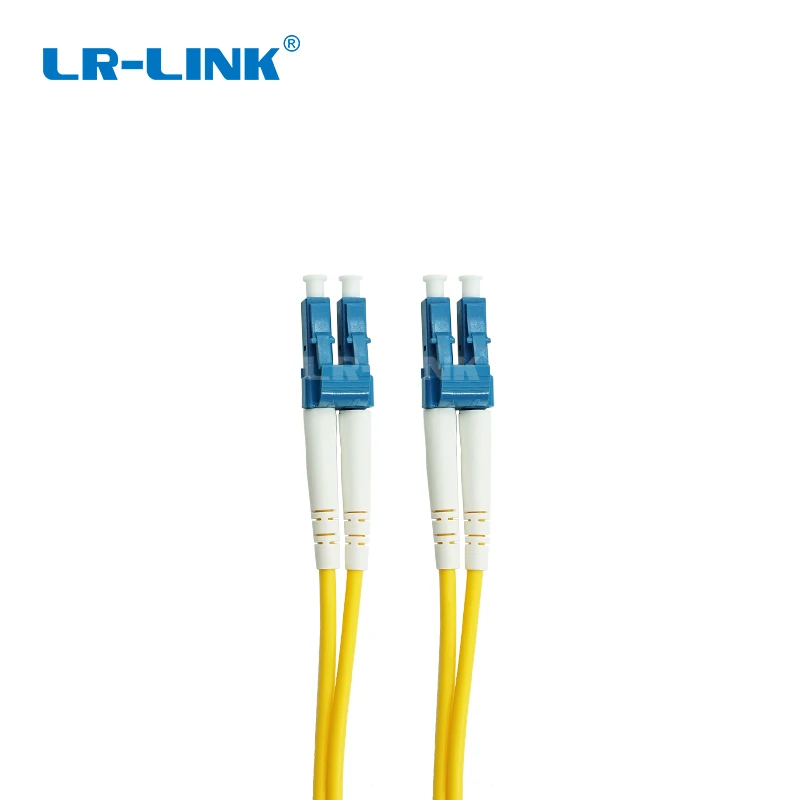LR-LINK двойной LC к гигабитный 1Gb волоконно-оптический Джампер SM дуплексный