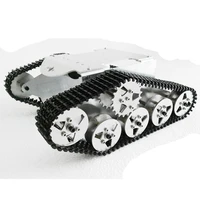 aluminum alloy tracked vehicle off road vehicle robot tank chassis for diy