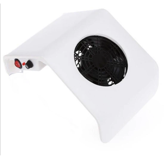 White EU Plug Маникюрный салонный всасывающий пылеуловитель для маникюра, акриловый УФ-гель с наконечником, пылеуловитель, пылесос, инструменты для маникюра и педикюра - Цвет: White EU Plug