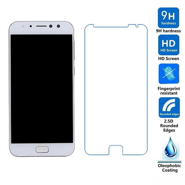 Закаленное стекло для ASUS ZenFone 4 Selfie Screen Protector Защитная пленка ZD552KL Glass | Мобильные