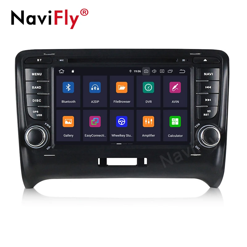 Android 9 0 IPS DSP автомобильный dvd Радио Аудио мультимедийный плеер для Audi TT MK2 8J 2006 2007 2008