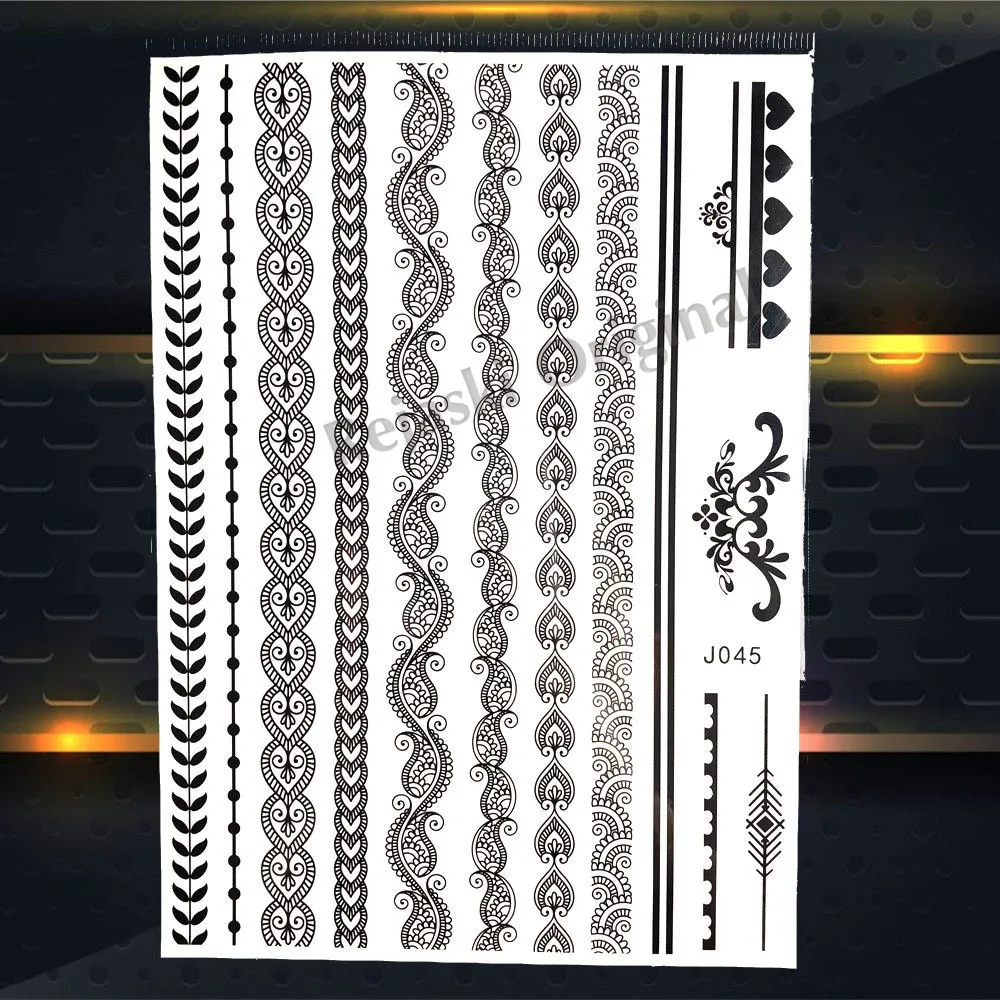 REJASKI Сексуальная Сова черепаха кружева сексуальная черная хна рука девушки