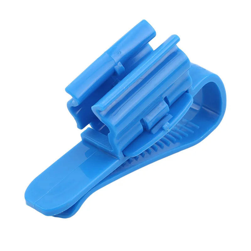 Синяя водяная трубка фиксирующий Зажим термометр для аквариума аксессуары