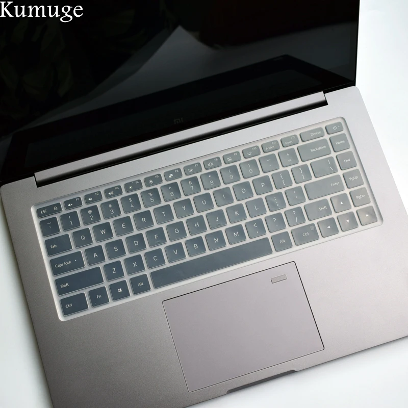 

2018 Transparent TPU Silicone Keyboard Cover Skin for Xiaomi Mi Notebook Air Pro 15.6 inch Laptop Keyboard Protector Stiker Skin