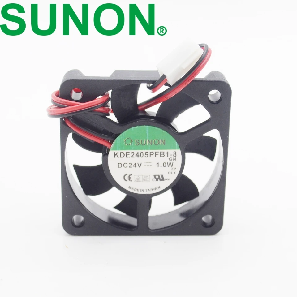 1 шт. Новый 50 мм 5010 24 в 0 Вт KDE2405PFB1 8 2 линии Вентилятор охлаждения|cooling fan|fan 5 v5010 fan |