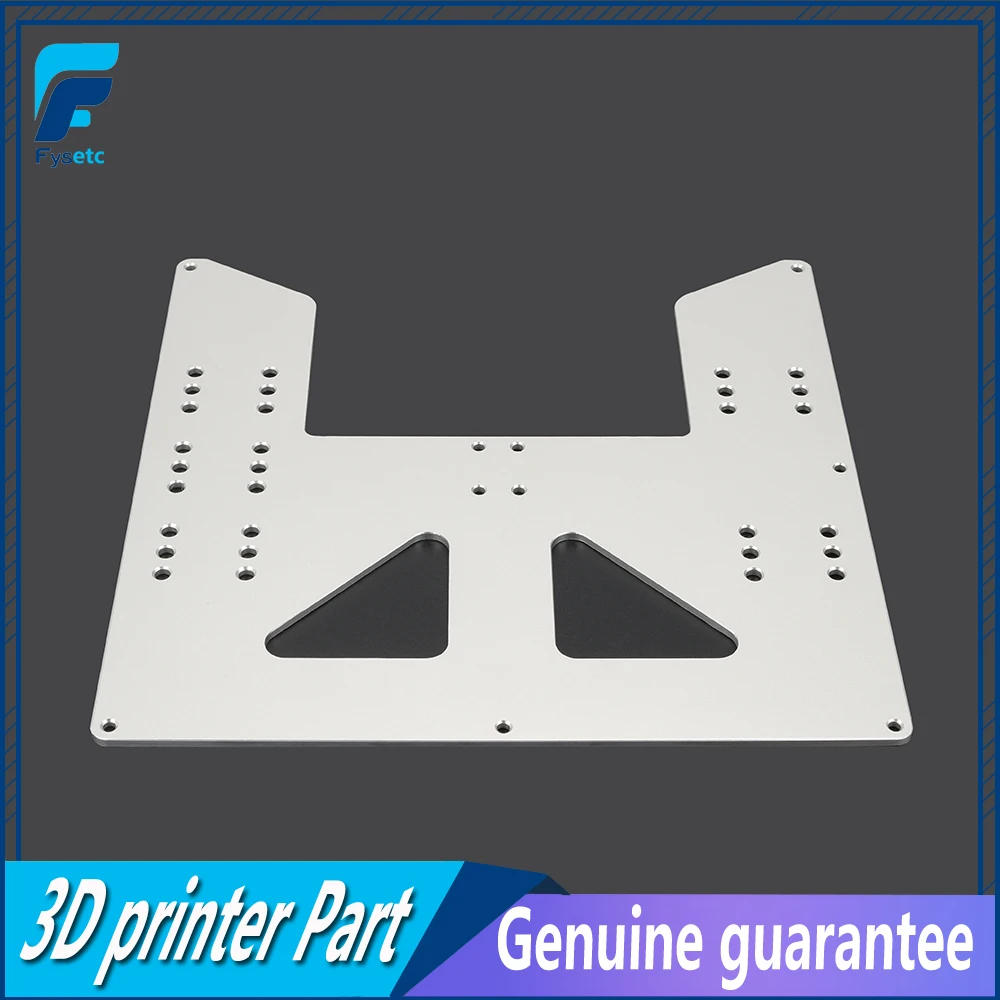 Prusa I3 Anet A8 A6 3D принтер обновление Y каретки анодированная алюминиевая пластина для