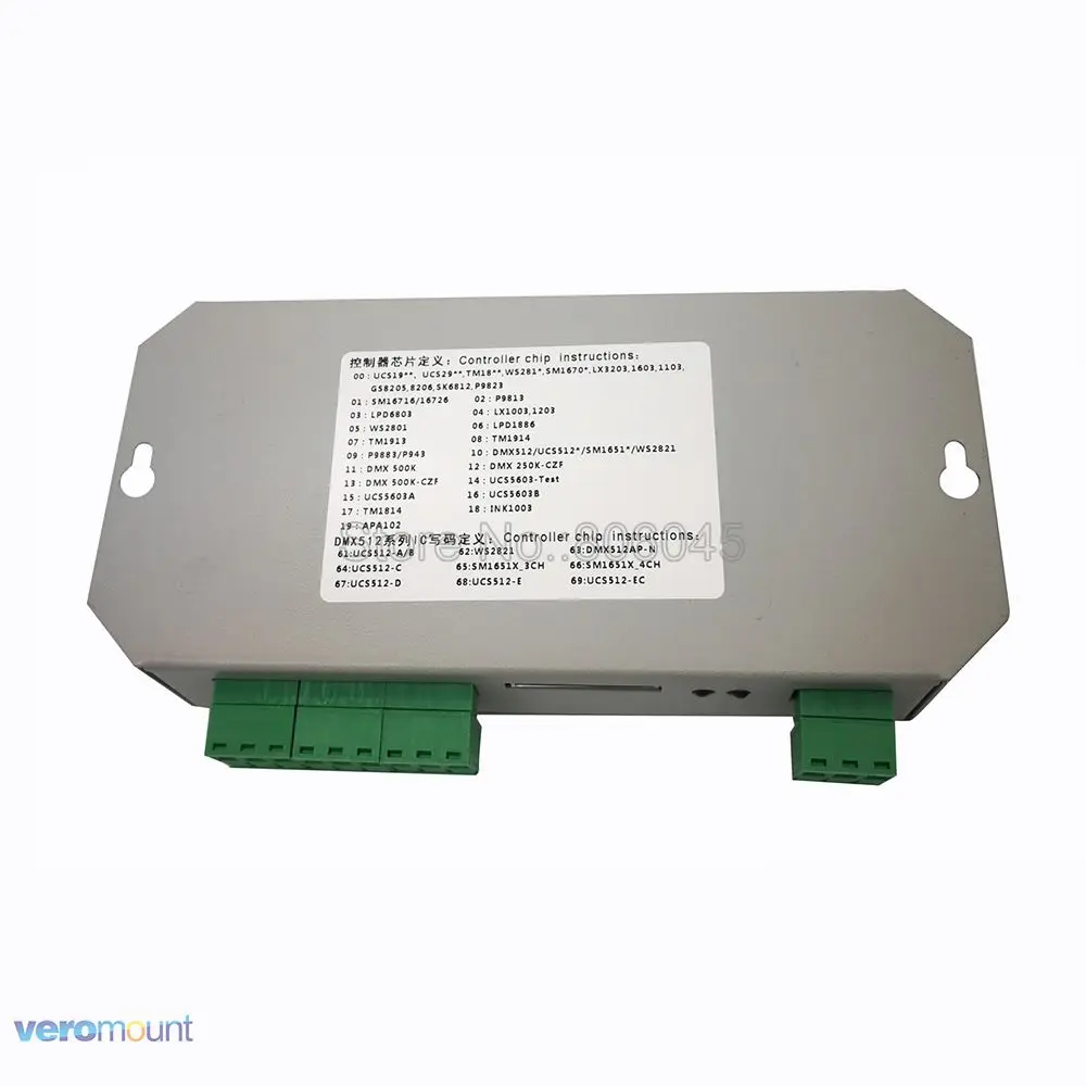 DC5V 12V 24V K-1000C (T-1000S обновленный) 2048 Пиксели Программируемый RGB светодиодный