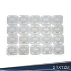 Внутренняя белая отделка молдинг дверной фиксатор клип подходит для нейлонового автомобильного зажима пластиковая заклепка для BMW E46 E90 E91 X5 20 шт.