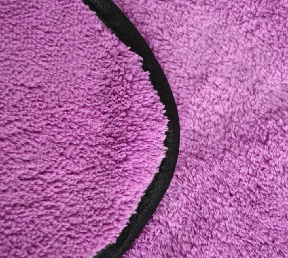 380gsm супер впитывающее плюшевое толстое полотенце из микрофибры для мытья