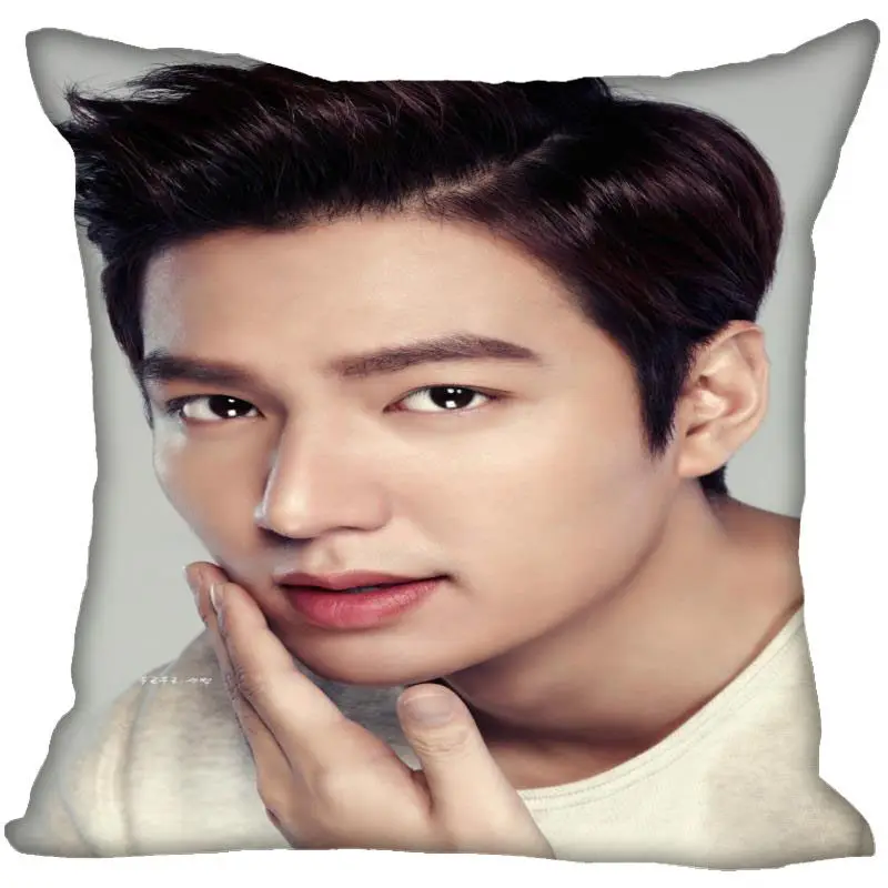 Новое поступление Lee Min ho наволочка для спальни для дома или офиса, декоративные наволочки квадратная Подушка на молнии Наволочки мягкие атласные не выцветают - Цвет: 8