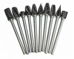 Инструменты для резьбы по дереву фрезы Резак по дереву 10 шт.компл. набор сверл Dremel роторные сверла микро сверла для металла.