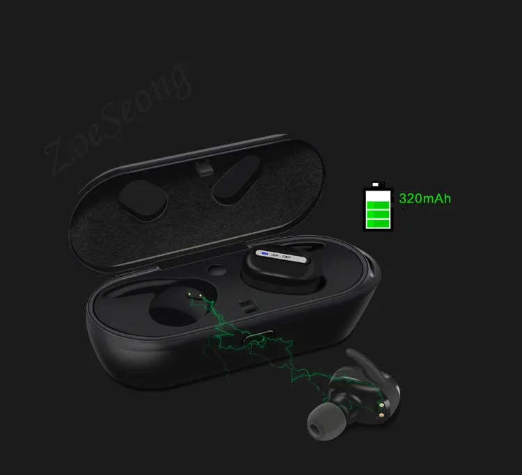 Беспроводные Bluetooth наушники ZoeSeong Air T03 TWS IPX4 водонепроницаемые спортивные