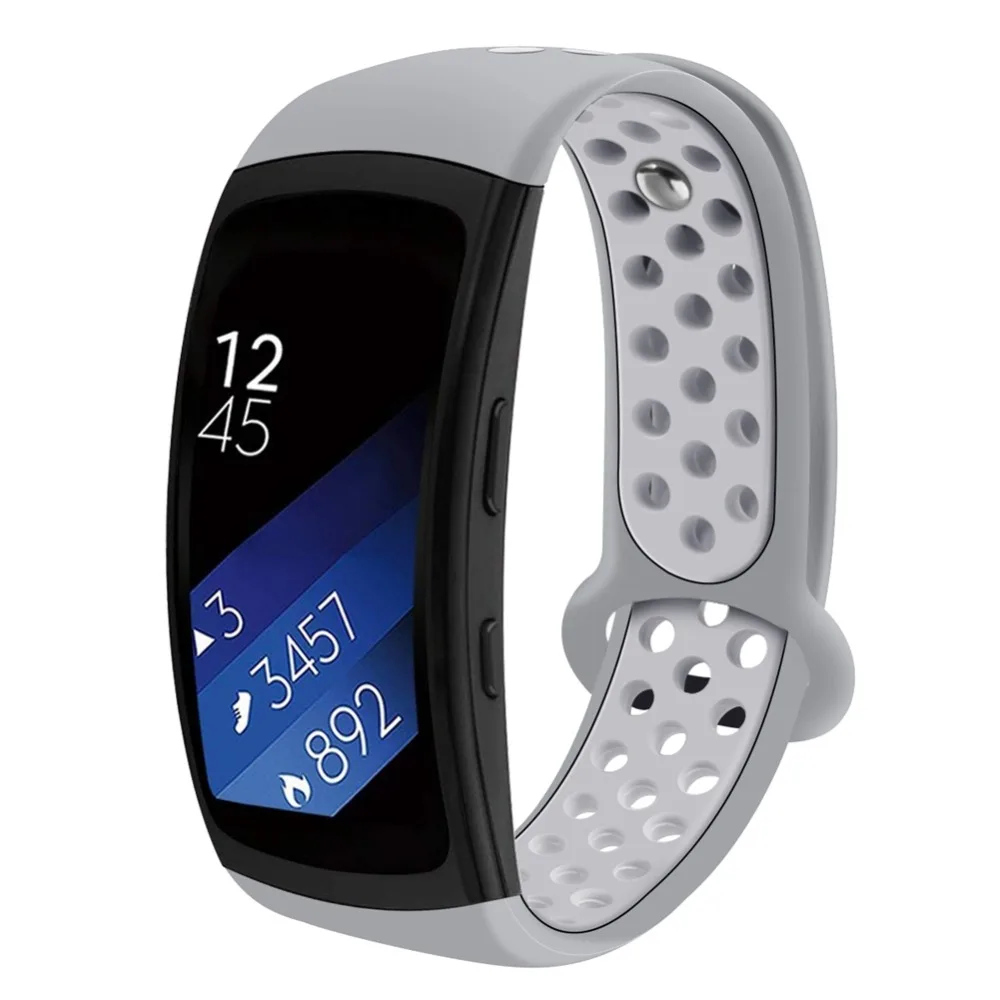 HANGRUI спортивный силиконовый ремешок для samsung Galaxy gear Fit2 Pro часы браслет на запястье ремешки для samsung gear Fit 2 SM-R360