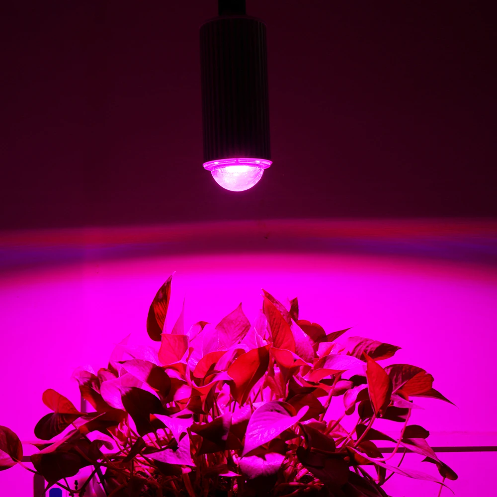 4 шт./лот 20/40/60 шт cob led Grow Light E27 полный спектр COB LED Phyto лампа для гидропоники теплицы