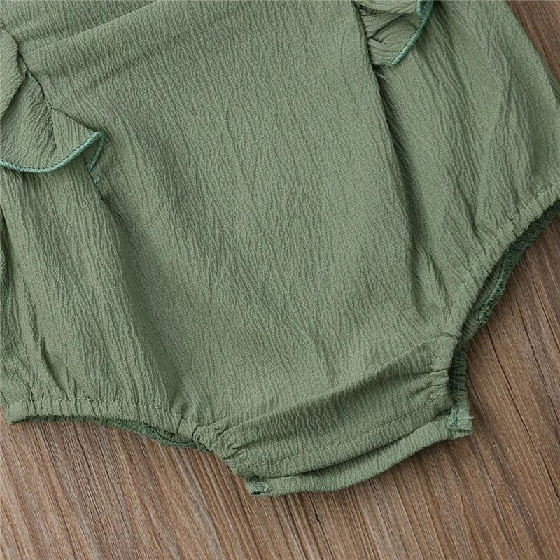 Эксклюзивная Одежда для девочек комбинезон новорожденных и маленьких с