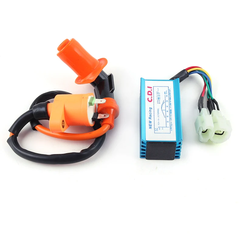 Характеристики скутера 6 контактная гоночная катушка Свеча зажигания GY6 50cc 125cc 150cc