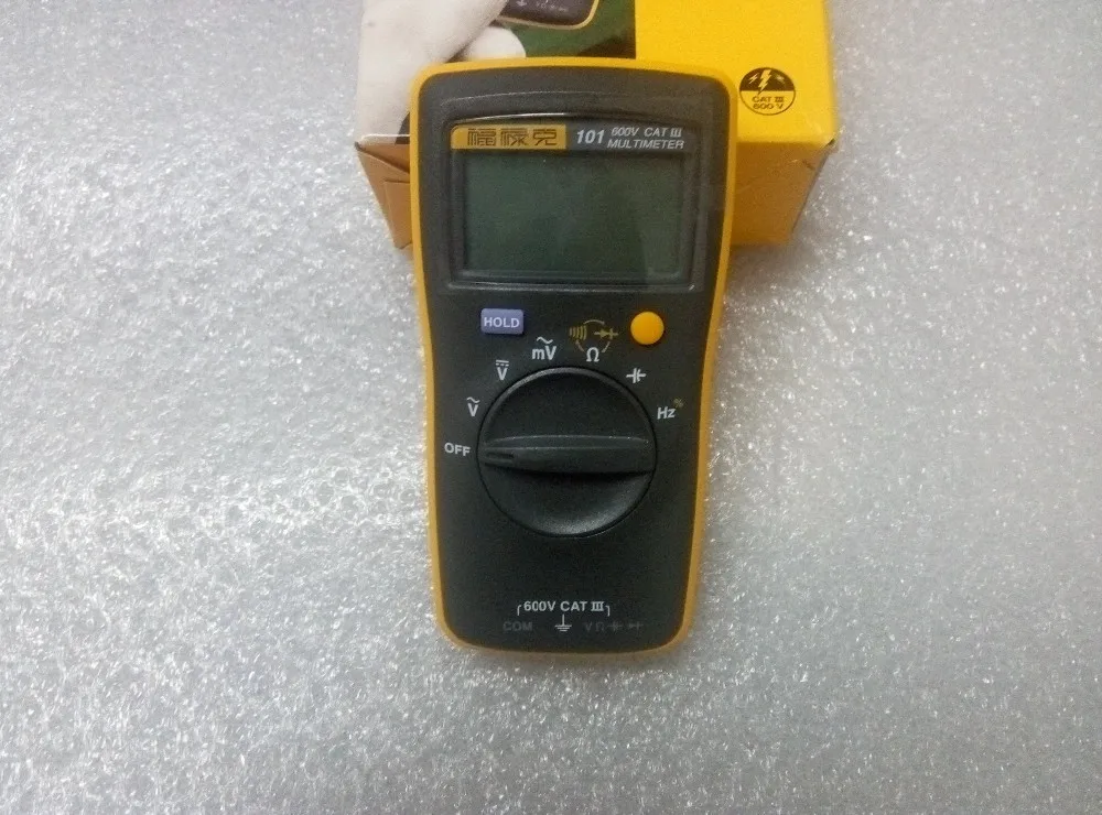 Базовый Цифровой мультиметр Fluke 101 оригинальный карманный цифровой FLUKE