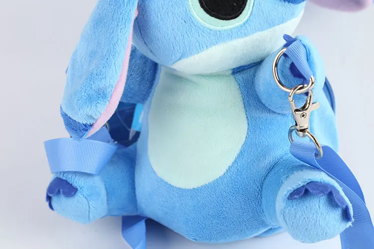 Милый мультяшный плюшевый рюкзак Lilo & Stitch мягкие Наплечные сумки набивные куклы с