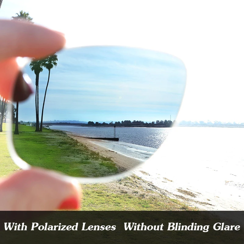 

Black Polarized Replacement Lenses For Endure Edge Sunglasses Frame 100% UVA & UVB Protection