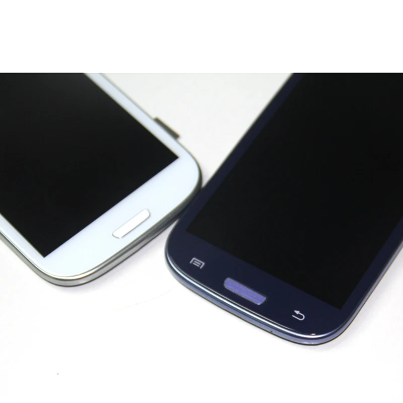ЖК-дисплей для samsung s3 i9300 рамка дисплей ЖК белый синий | Мобильные телефоны и