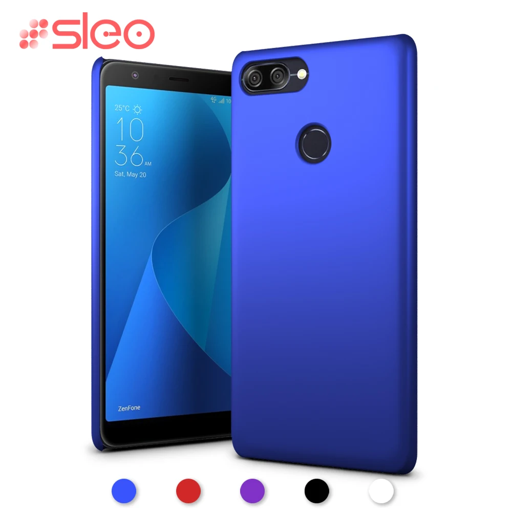 SLEO Hard PC Back Case For Asus Zenfone Max Plus M1 ZB570TL Ultra Thin Matte Protective Cases Cover |
