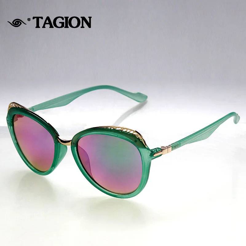 2017 новое поступление женские солнцезащитные очки модные кошачий глаз фирменный