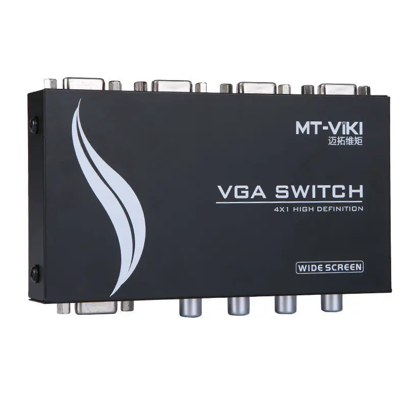 MT-VIKI VGA Switch Box D-sub коммутатор с 4 входными портами 1 выход ПК совместное