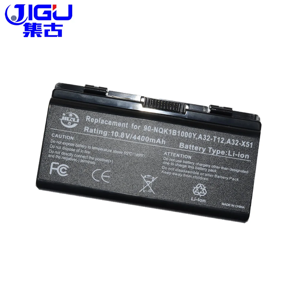 JIGU 6 ячеек A32 T12 90NQK1B1000Y X51 X51H X51L X51R T12C T12Er T12Fg|Аккумуляторы для ноутбуков| |