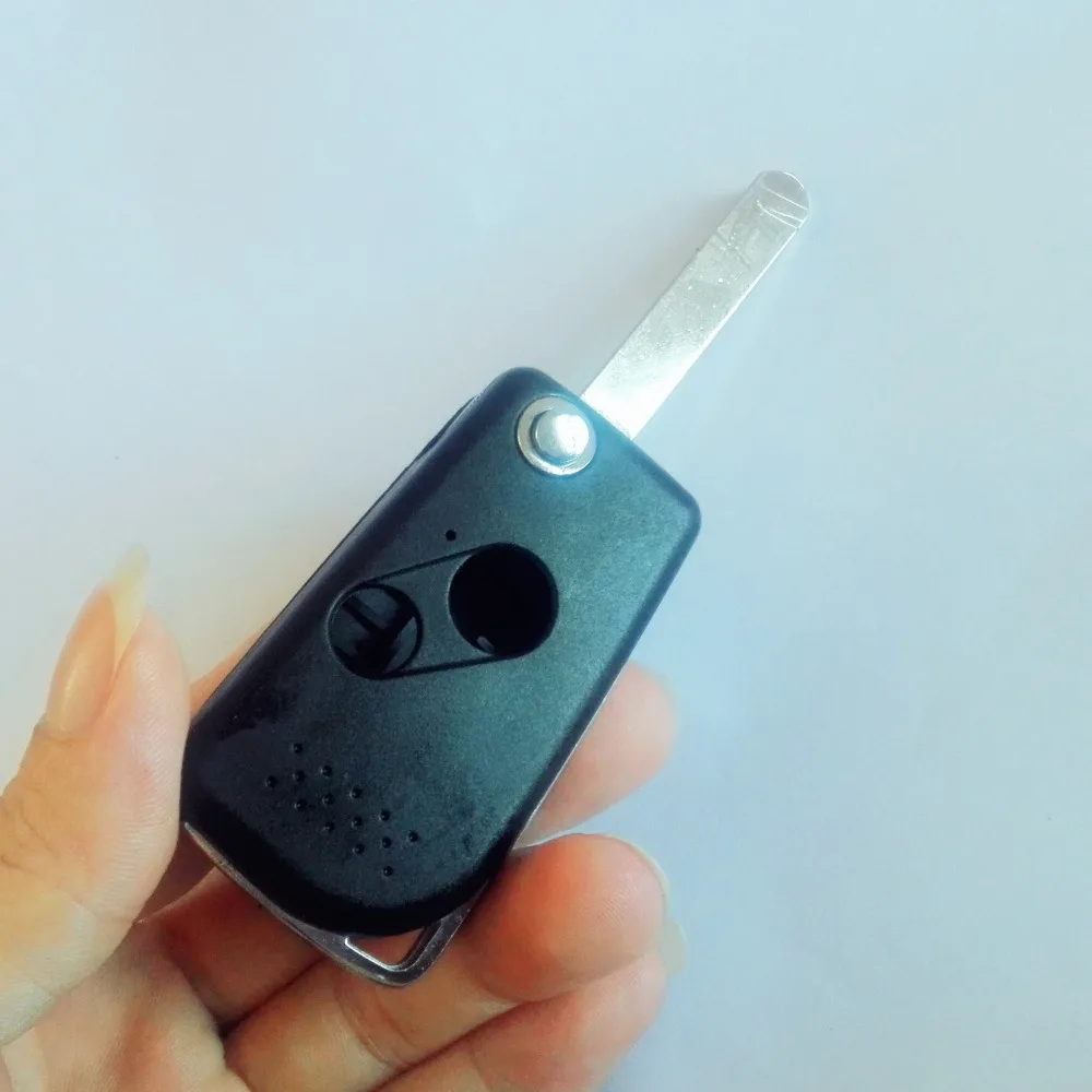 

2 Button Modified Flip Folding Remote Car Key Shell for Honda Accord Civic+LOGO