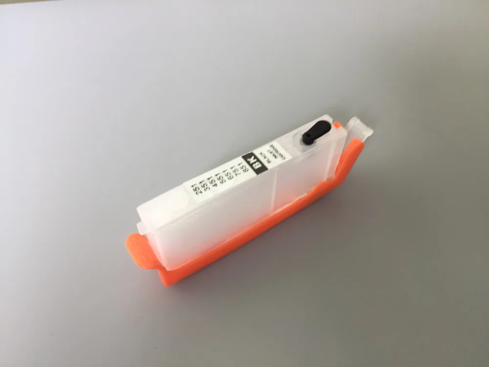 6 шт./лот видов цветов BCI-370 BCI-371 заправляемые чернильные картриджи для Canon PIXUS