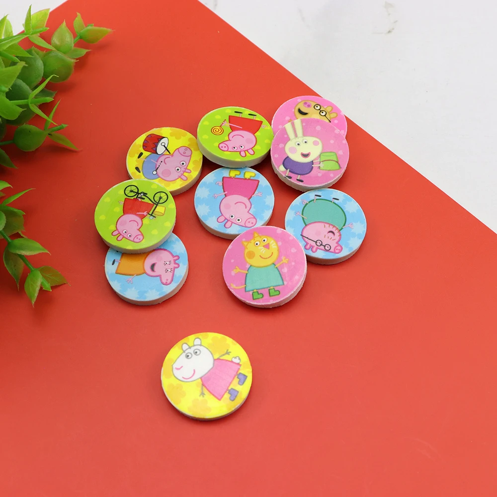 4 шт./упак. креативные Мультяшные маленькие поросенки резиновые игрушки для детей