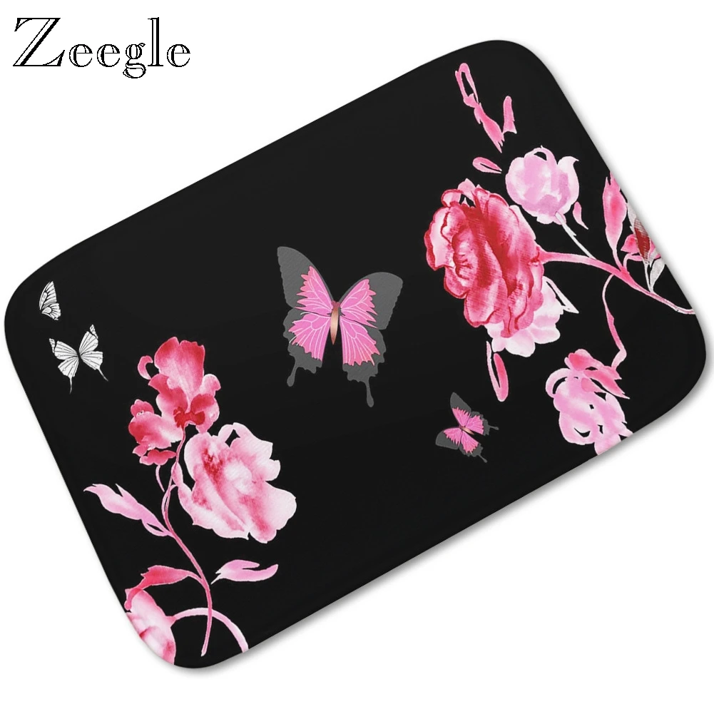 Прикроватные коврики Zeegle кухонные Придверные уличные Домашний напольный коврик