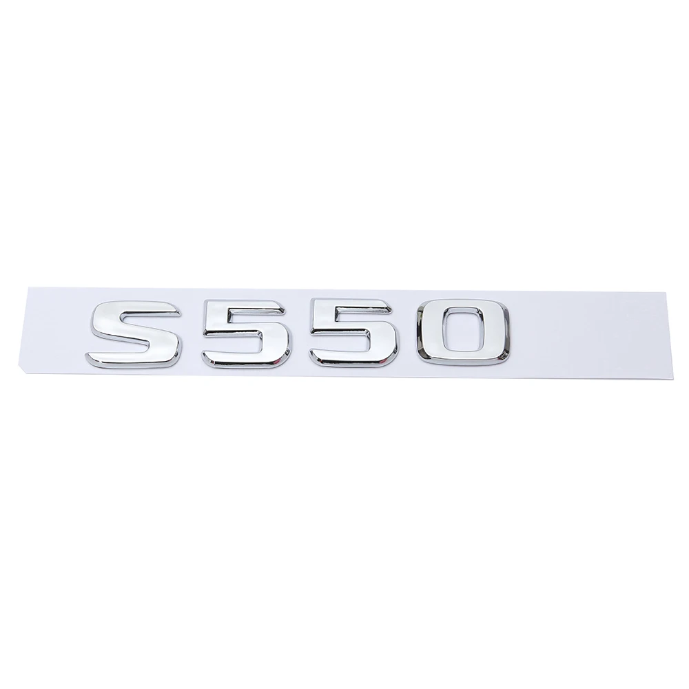 Для S Class W220 220SE W111 W116 W126 W140 W221 W222 S550 багажник автомобиля задние буквы значок