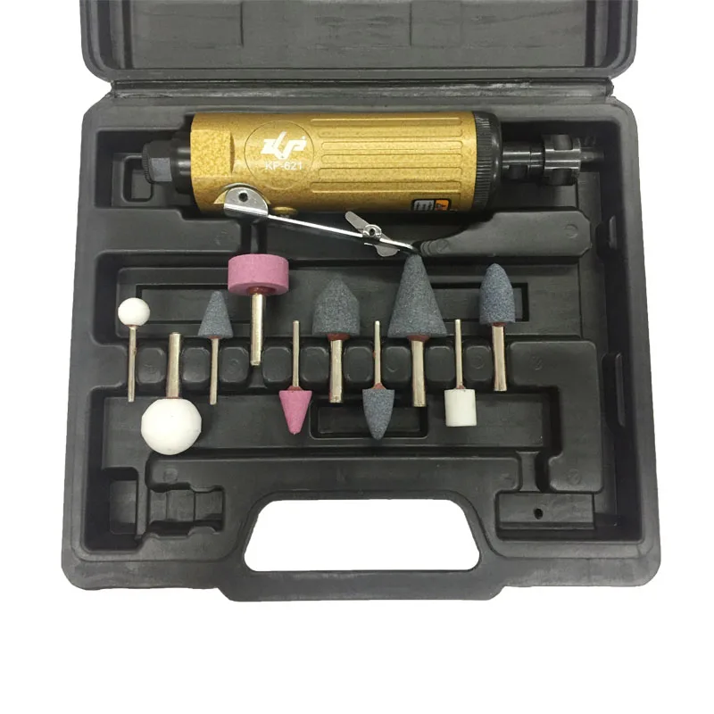 Ручная пневматическая шлифовальная машина прямой полировальный станок набор