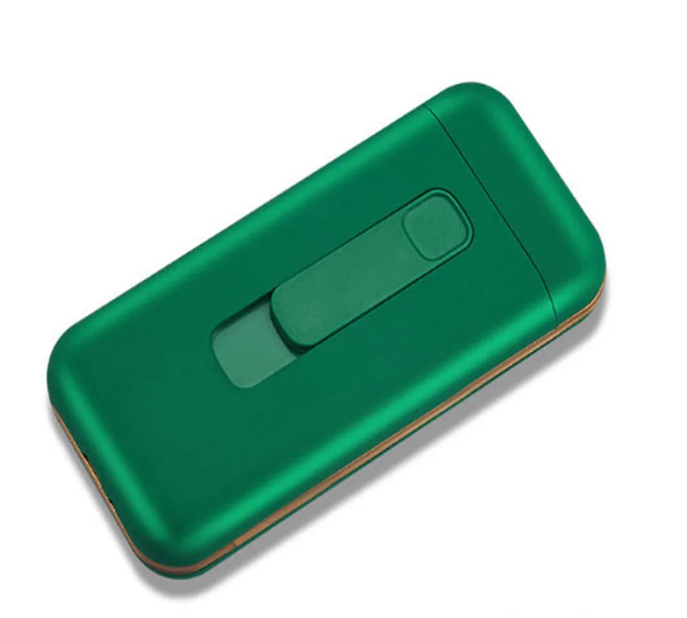100 шт USB Зажигалка чехол для 20 сигарет упаковка для 100 мм длиной 5 мм диаметром сигарет