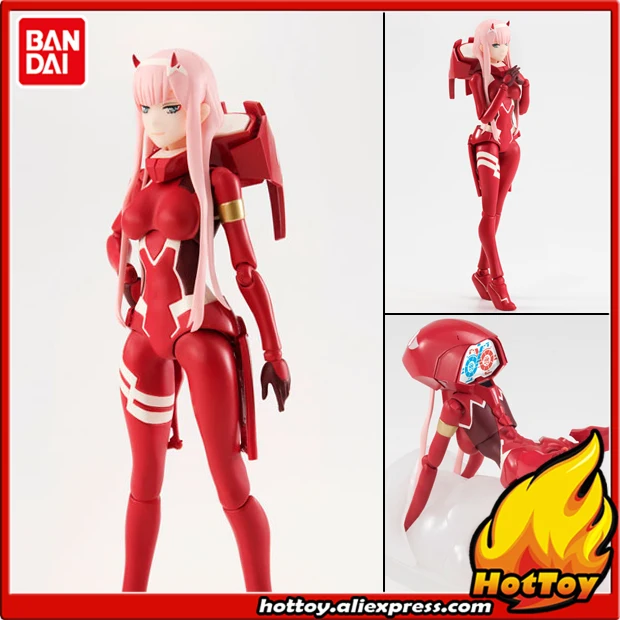 100% Original BANDAI SPIRITS Tamashii Nations S.H. Figuarts SHF Action Figure - Zero Two from &quotDARLING in the FRANXX&quot | Игрушки и